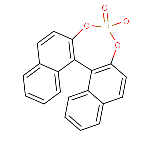 CAS No:39648-67-4 (R)-(-)-1,1'-Binaphthyl-2,2'-diyl hydrogenphosphate
