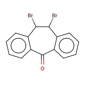 CAS No:39654-52-9 5H-Dibenzo[a,d]cyclohepten-5-one,10,11-dibromo-10,11-dihydro-, (10R,11R)-rel-