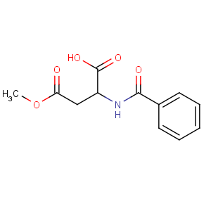 CAS No:39741-26-9 (2S)-2-benzamido-4-methoxy-4-oxobutanoic acid