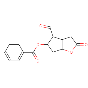 CAS No:39746-01-5 [(3aR,4R,5R,6aS)-4-formyl-2-oxo-3,3a,4,5,6,<br />6a-hexahydrocyclopenta[b]furan-5-yl] benzoate
