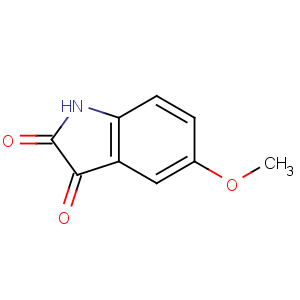 CAS No:39755-95-8 5-methoxy-1H-indole-2,3-dione