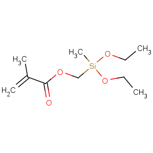 CAS No:3978-58-3 [diethoxy(methyl)silyl]methyl 2-methylprop-2-enoate