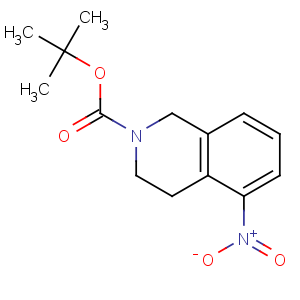 CAS No:397864-14-1 tert-butyl 5-nitro-3,4-dihydro-1H-isoquinoline-2-carboxylate