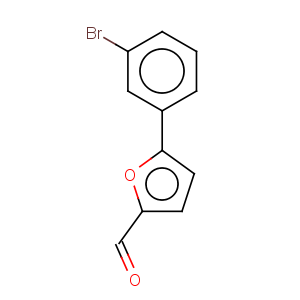 CAS No:39868-10-5 2-Furancarboxaldehyde,5-(3-bromophenyl)-