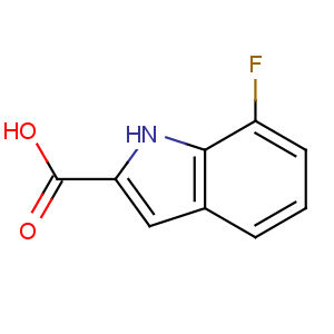 CAS No:399-67-7 7-fluoro-1H-indole-2-carboxylic acid