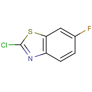 CAS No:399-74-6 2-chloro-6-fluoro-1,3-benzothiazole