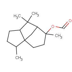 CAS No:39900-38-4 1H-3a,7-Methanoazulen-6-ol,octahydro-3,6,8,8-tetramethyl-, 6-formate, (3R,3aS,6R,7R,8aS)-