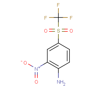 CAS No:400-23-7 2-nitro-4-(trifluoromethylsulfonyl)aniline