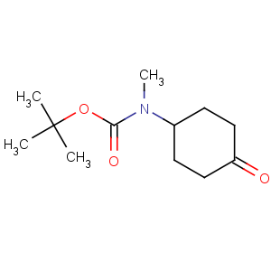 CAS No:400899-84-5 tert-butyl N-methyl-N-(4-oxocyclohexyl)carbamate