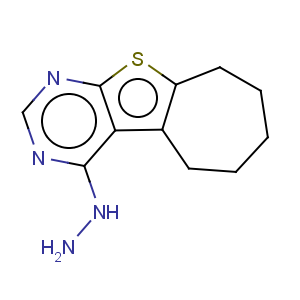 CAS No:40106-59-0 5H-Cyclohepta[4,5]thieno[2,3-d]pyrimidine,4-hydrazinyl-6,7,8,9-tetrahydro-