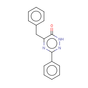 CAS No:40108-73-4 1,2,4-Triazin-6(1H)-one,3-phenyl-5-(phenylmethyl)-