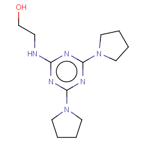 CAS No:401605-51-4 Ethanol,2-[(4,6-di-1-pyrrolidinyl-1,3,5-triazin-2-yl)amino]-