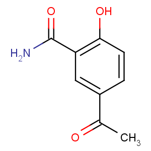 CAS No:40187-51-7 5-acetyl-2-hydroxybenzamide