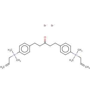 CAS No:402-40-4 Benzenaminium,4,4'-(3-oxo-1,5-pentanediyl)bis[N,N-dimethyl-N-2-propen-1-yl-, bromide (1:2)