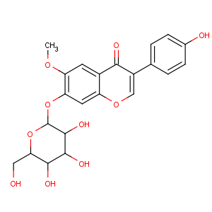 CAS No:40246-10-4 3-(4-hydroxyphenyl)-6-methoxy-7-[(2S,3R,4S,5S,6R)-3,4,<br />5-trihydroxy-6-(hydroxymethyl)oxan-2-yl]oxychromen-4-one