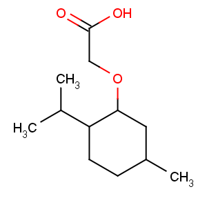 CAS No:40248-63-3 2-(5-methyl-2-propan-2-ylcyclohexyl)oxyacetic acid