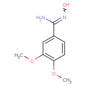 CAS No:40312-16-1 N'-hydroxy-3,4-dimethoxybenzenecarboximidamide