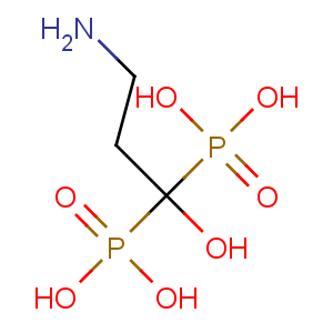 CAS No:40391-99-9 (3-amino-1-hydroxy-1-phosphonopropyl)phosphonic acid