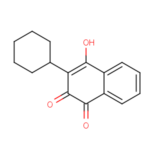 CAS No:4042-30-2 3-cyclohexyl-4-hydroxynaphthalene-1,2-dione