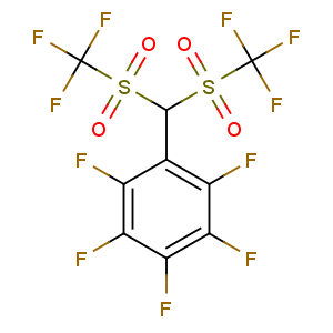 CAS No:405074-81-9 1-[bis(trifluoromethylsulfonyl)methyl]-2,3,4,5,6-pentafluorobenzene