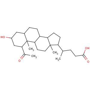 CAS No:4057-84-5 Cholan-24-oic acid,3-(acetyloxy)-, (3a,5b)-
