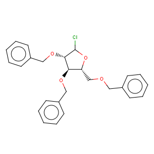 CAS No:4060-34-8 a-D-Arabinofuranosyl chloride,2,3,5-tris-O-(phenylmethyl)-