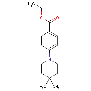 CAS No:406233-25-8 ethyl 4-(4,4-dimethylpiperidin-1-yl)benzoate