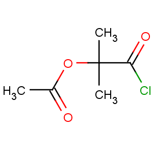 CAS No:40635-66-3 (1-chloro-2-methyl-1-oxopropan-2-yl) acetate