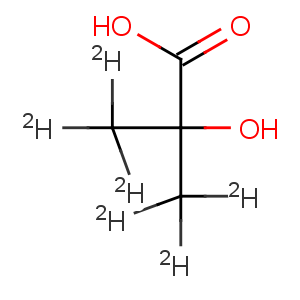 CAS No:40662-45-1 2-hydroxy-2-methyl-d3-propionic-3,3,3-d3 acid
