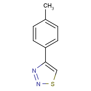 CAS No:40753-14-8 4-(4-methylphenyl)thiadiazole