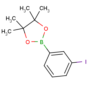 CAS No:408492-28-4 2-(3-iodophenyl)-4,4,5,5-tetramethyl-1,3,2-dioxaborolane