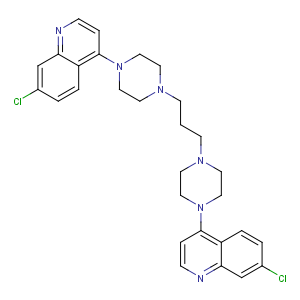 CAS No:4085-31-8 7-chloro-4-[4-[3-[4-(7-chloroquinolin-4-yl)piperazin-1-yl]propyl]<br />piperazin-1-yl]quinoline