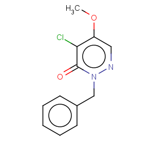 CAS No:40890-47-9 2-BENZYL-4-CHLORO-5-METHOXY-3(2H)-PYRIDAZINONE