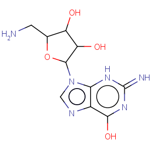CAS No:4099-84-7 2-amino-9-(5-amino-5-deoxypentofuranosyl)-3,9-dihydro-6H-purin-6-one