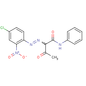 CAS No:4106-76-7 2-[(4-chloro-2-nitrophenyl)diazenyl]-3-oxo-N-phenylbutanamide
