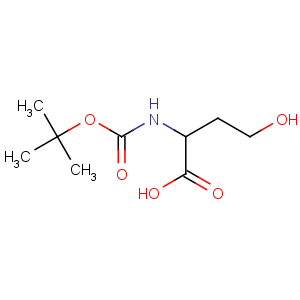 CAS No:41088-86-2 (2S)-4-hydroxy-2-[(2-methylpropan-2-yl)oxycarbonylamino]butanoic acid