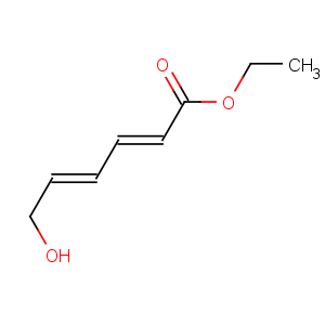 CAS No:41108-71-8 2,4-Hexadienoic acid,6-hydroxy-, ethyl ester, (2E,4E)-