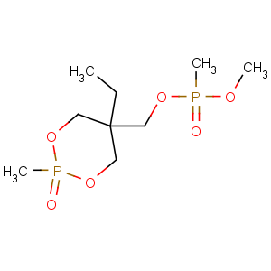 CAS No:41203-81-0 5-ethyl-5-[[methoxy(methyl)phosphoryl]oxymethyl]-2-methyl-1,3,<br />2λ