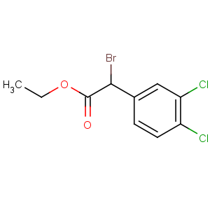 CAS No:41204-08-4 ethyl 2-bromo-2-(3,4-dichlorophenyl)acetate