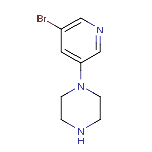 CAS No:412347-30-9 1-(5-bromopyridin-3-yl)piperazine
