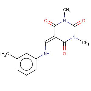 CAS No:413611-21-9 1,3-Dimethyl-5-(m-tolylamino-methylene)-pyrimidine-2,4,6-trione
