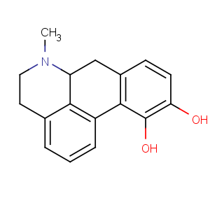 CAS No:41372-20-7 4H-Dibenzo[de,g]quinoline-10,11-diol,5,6,6a,7-tetrahydro-6-methyl-, hydrochloride, hydrate (2:2:1), (6aR)-