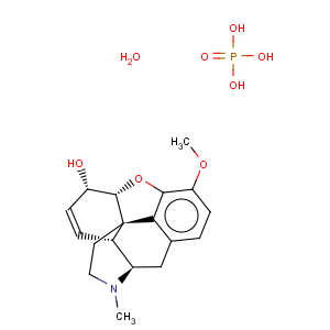 CAS No:41444-62-6 CODEINE PHOSPHATE HEMIHYDRATE