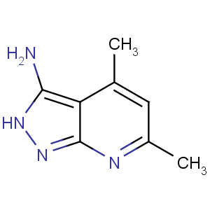 CAS No:41601-44-9 4,6-dimethyl-2H-pyrazolo[3,4-b]pyridin-3-amine