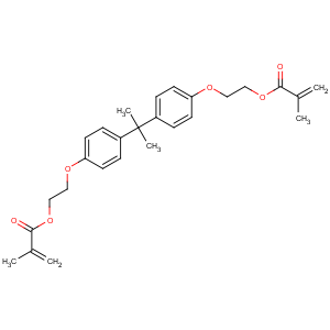 CAS No:41637-38-1 Poly(oxy-1,2-ethanediyl),a,a'-[(1-methylethylidene)di-4,1-phenylene]bis[w-[(2-methyl-1-oxo-2-propen-1-yl)oxy]-