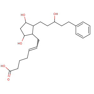 CAS No:41639-83-2 5-Heptenoic acid,7-[(1R,2R,3R,5S)-3,5-dihydroxy-2-[(3R)-3-hydroxy-5-phenylpentyl]cyclopentyl]-,(5Z)-