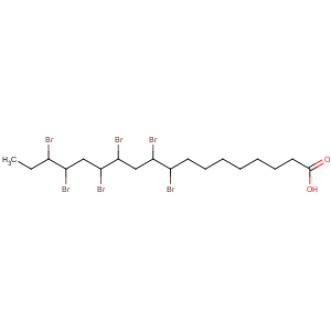 CAS No:4167-08-2 9,10,12,13,15,16-hexabromooctadecanoic acid