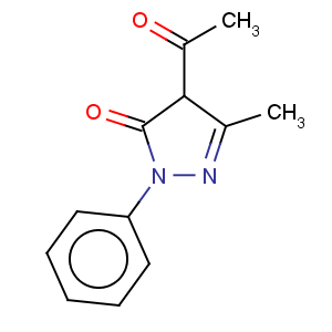 CAS No:4173-74-4 3-methyl-4-acetyl-1-phenyl-1h-pyrazole-5(4h)-one