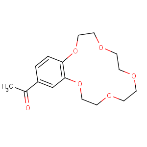 CAS No:41757-95-3 1-(2,5,8,11,14-pentaoxabicyclo[13.4.0]nonadeca-1(15),16,<br />18-trien-17-yl)ethanone