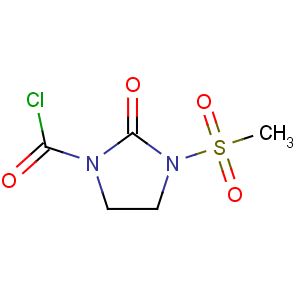 CAS No:41762-76-9 3-methylsulfonyl-2-oxoimidazolidine-1-carbonyl chloride